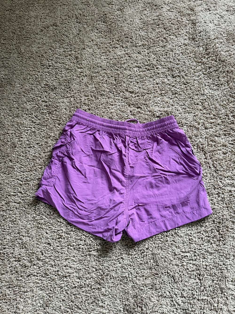 American Eagle Outfitters Purple Cargo Drawstring Shorts - Picture 3 of 3